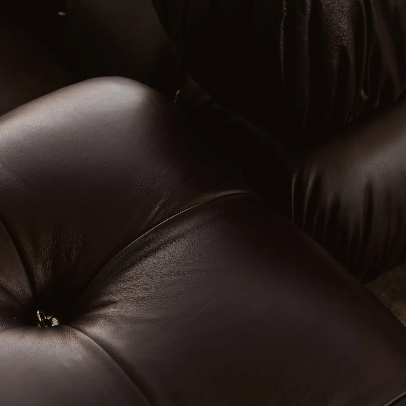 Mario Bellini "Camaleonda" Sofa for B&B Italia, Dark Brown Leather, 1970, Set of 8, 1970