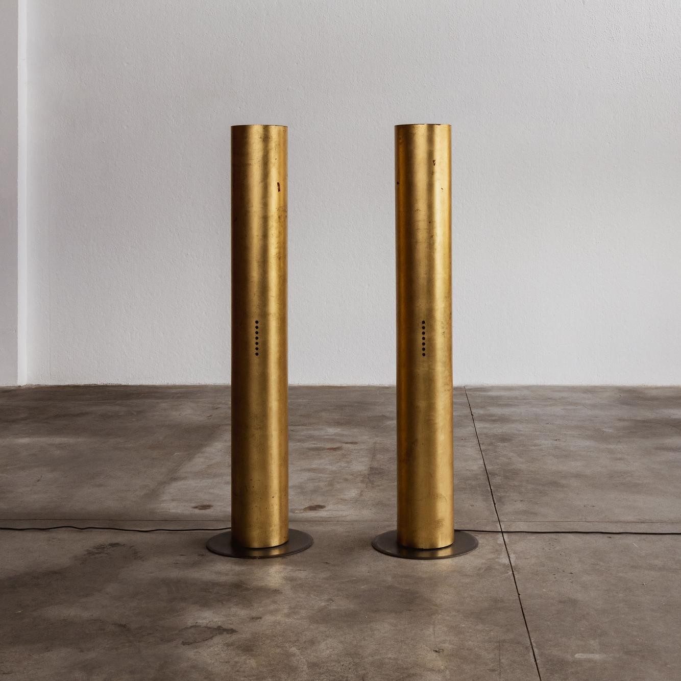 Massimo & Lella Vignelli “Sette Magie” Floor Lamps for Morphos, 1970, Set of 2, 1970