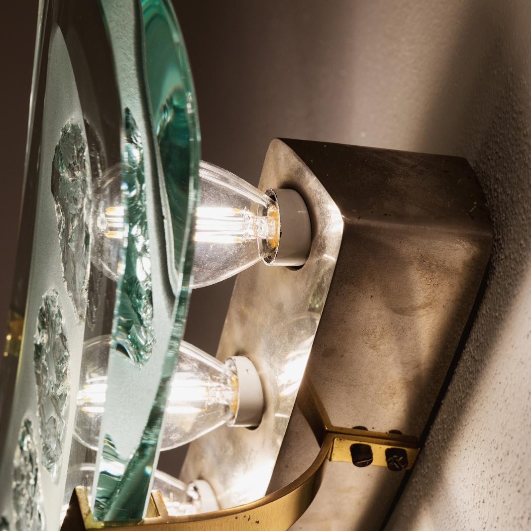 Max Ingrand “1598” Sconce for Fontana Arte, 1956, 1956