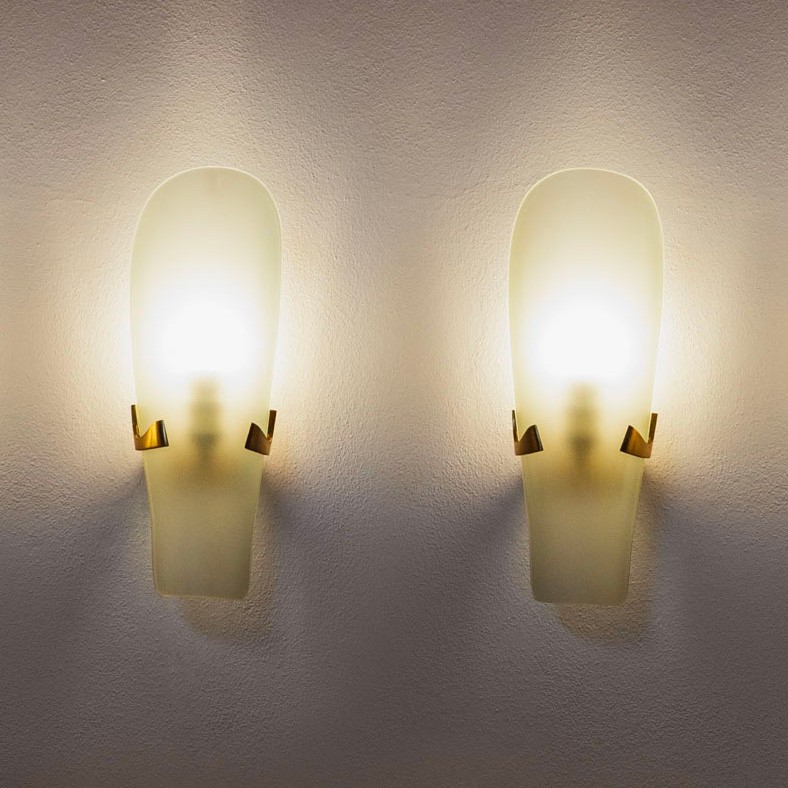 Max Ingrand “1636” Sconces for Fontana Arte, 1953, Set of 2, 1953
