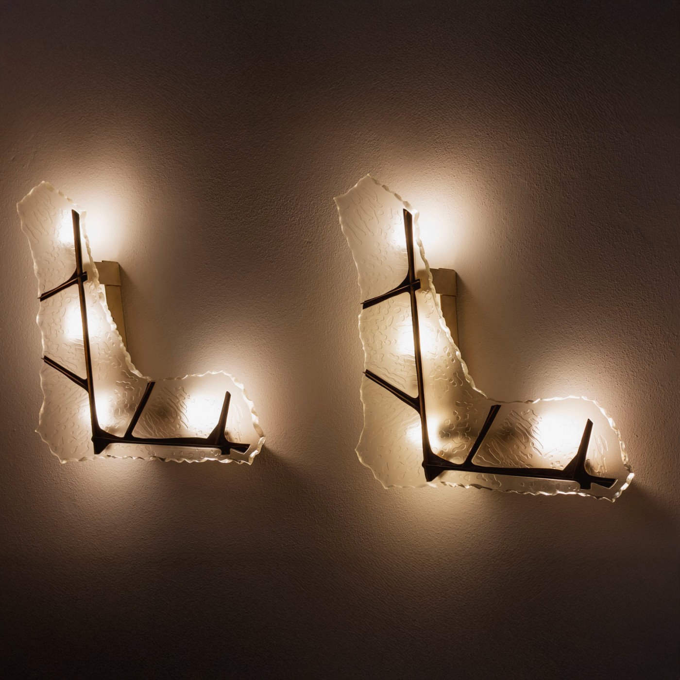 Max Ingrand “1844” Sconces for Fontana Arte, 1960, Set of 2, 1960