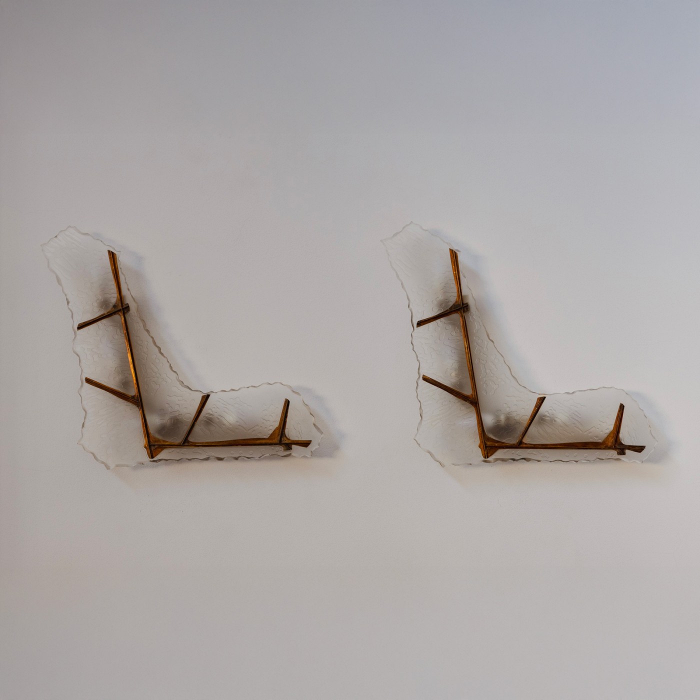 Max Ingrand “1844” Sconces for Fontana Arte, 1960, Set of 2, 1960