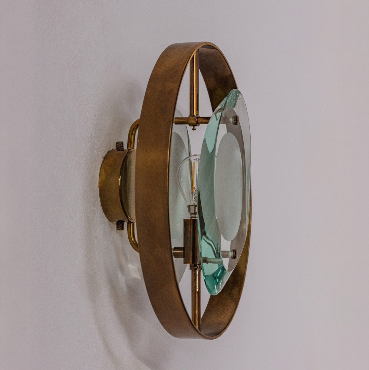 Max Ingrand “2240” Sconce for Fontana Arte, 1961, 1961