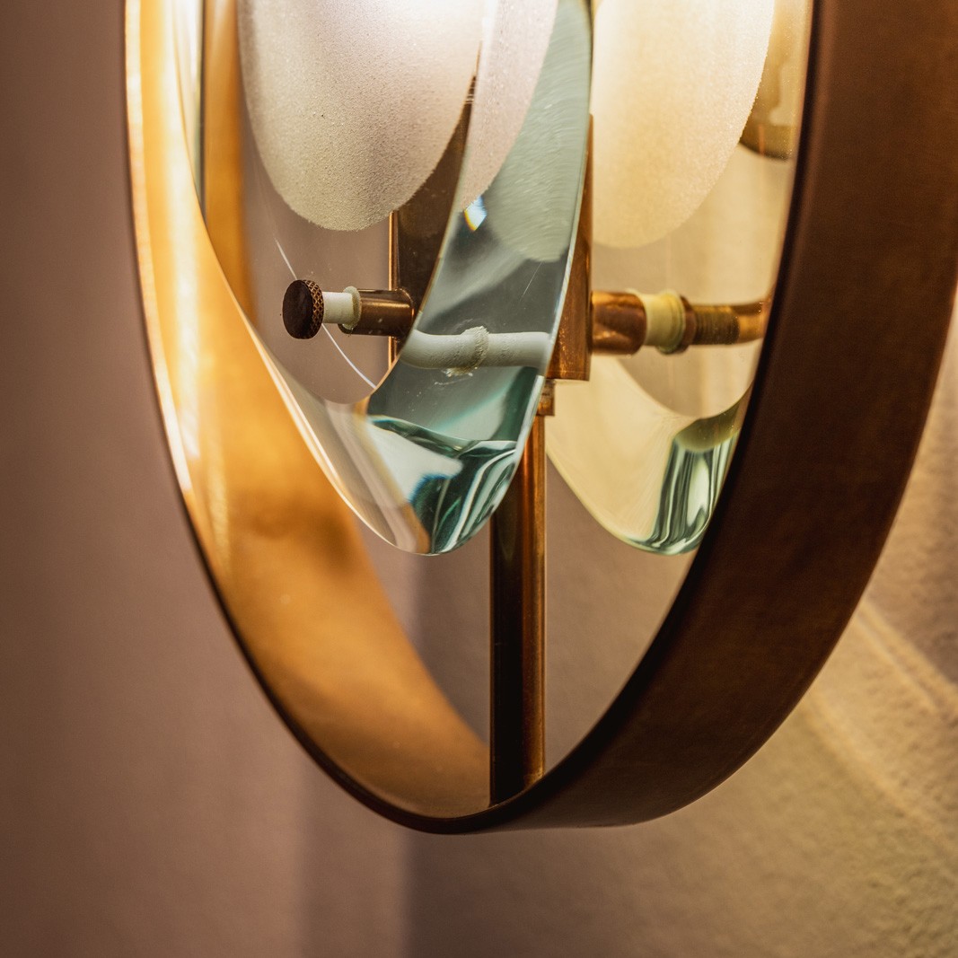Max Ingrand “2240” Sconces for Fontana Arte, 1961, Set of 2, 1961