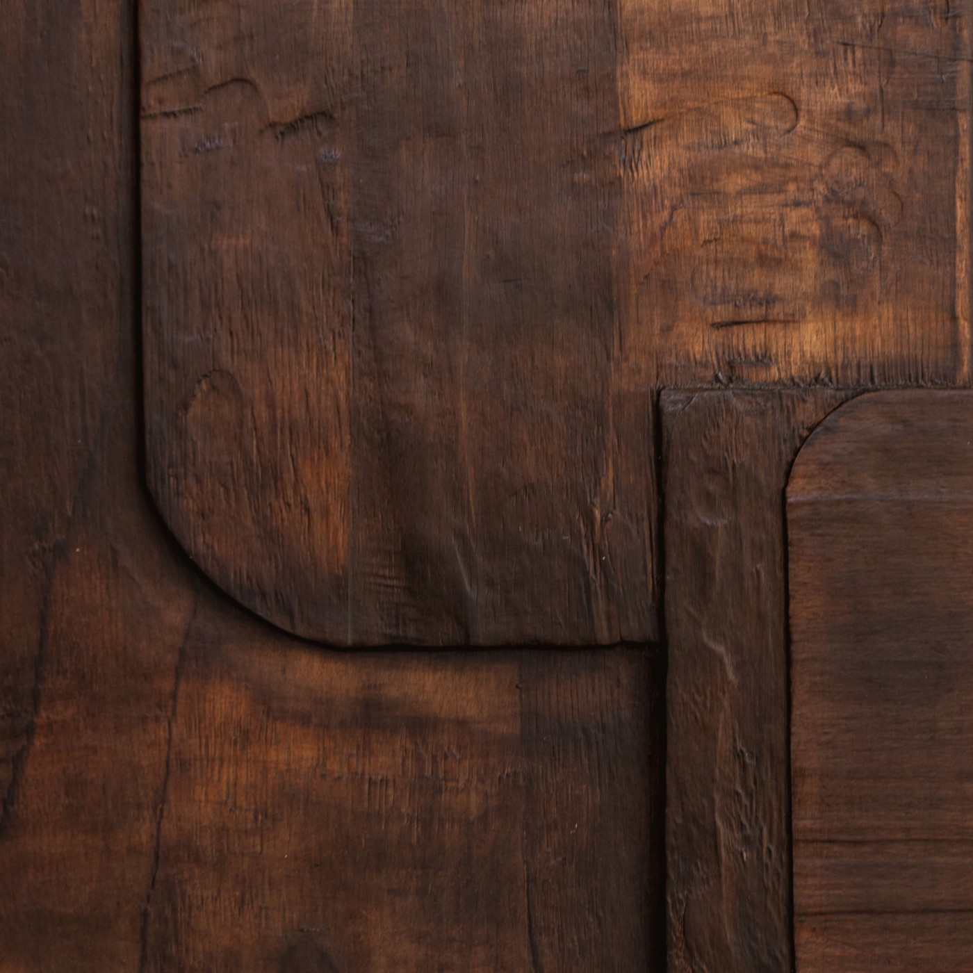 Nerone & Patuzzi Sculptural Wooden Wall Panel for NP2, 1973, 1970s