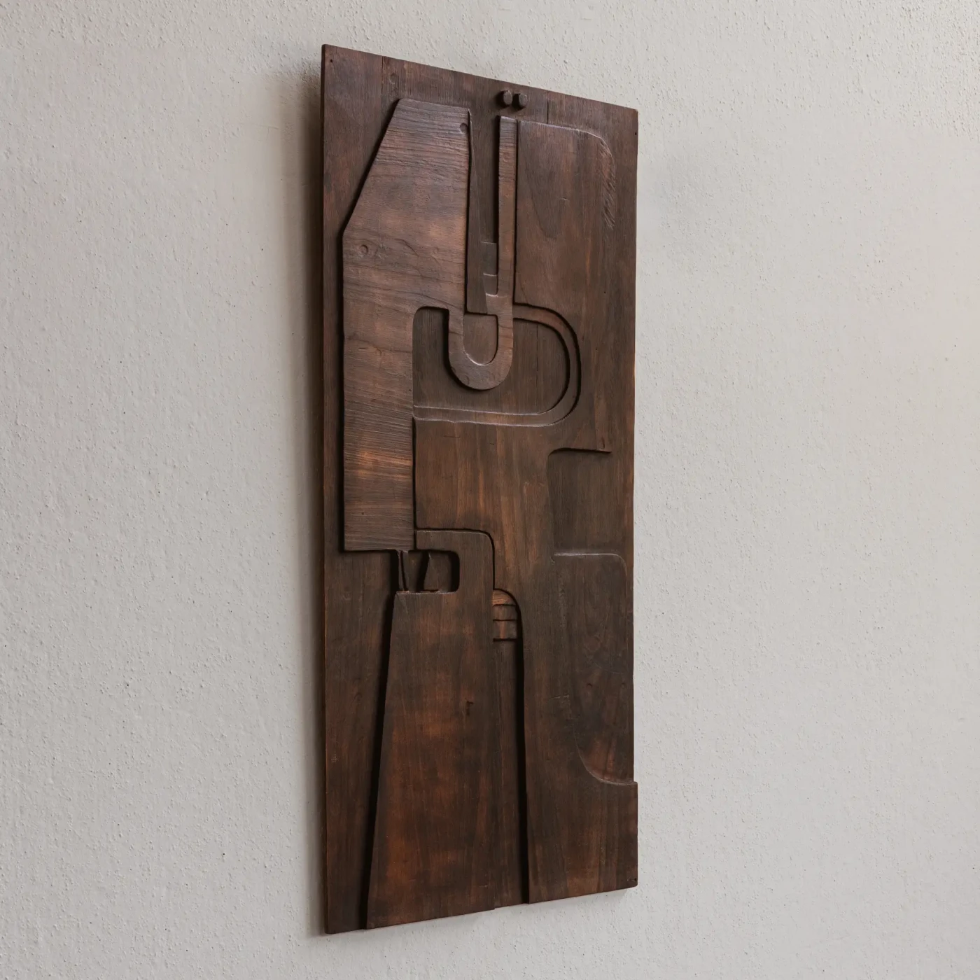 Nerone & Patuzzi Sculptural Wooden Wall Panel for NP2, 1973, 1970s