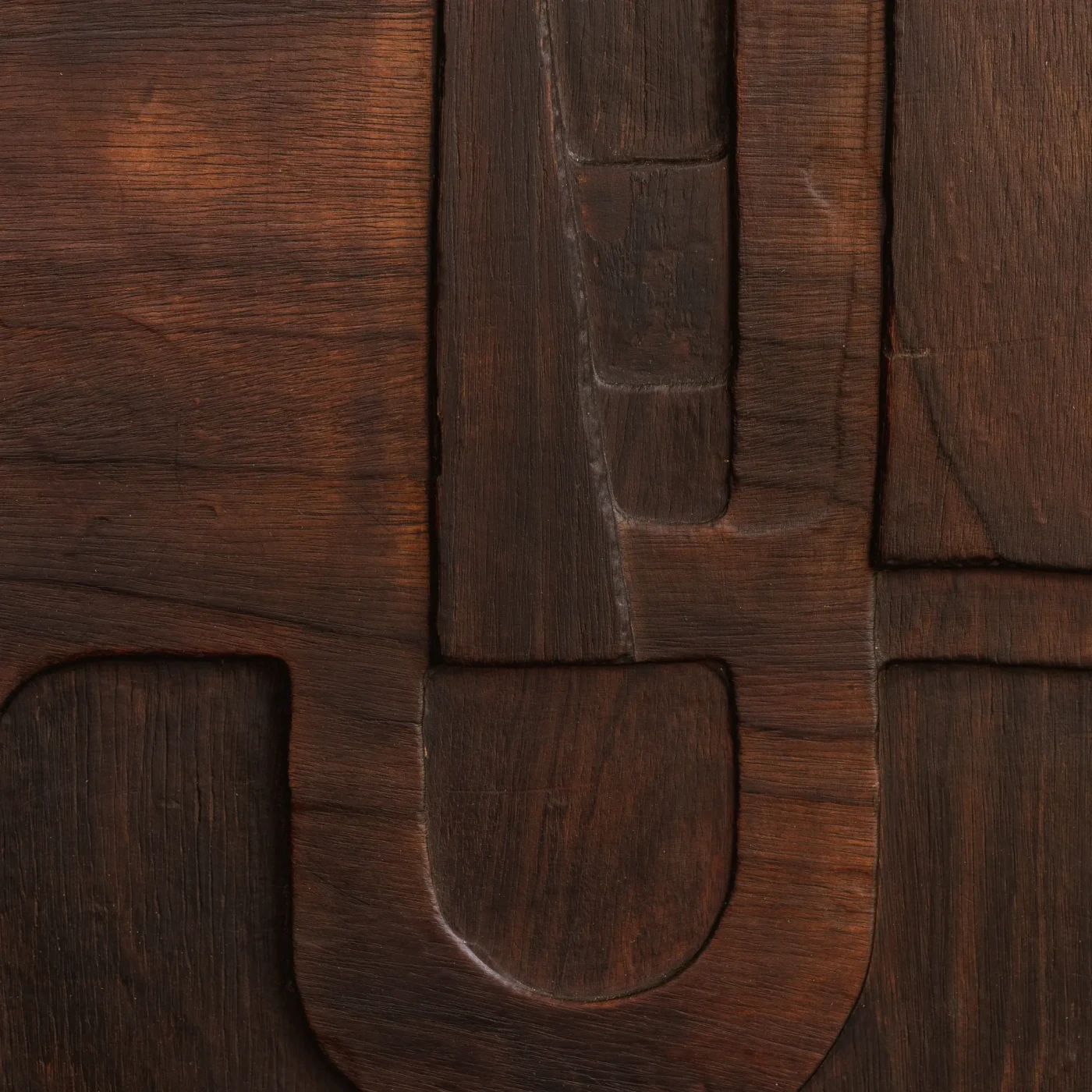 Nerone & Patuzzi Sculptural Wooden Wall Panel for NP2, 1973, 1970s