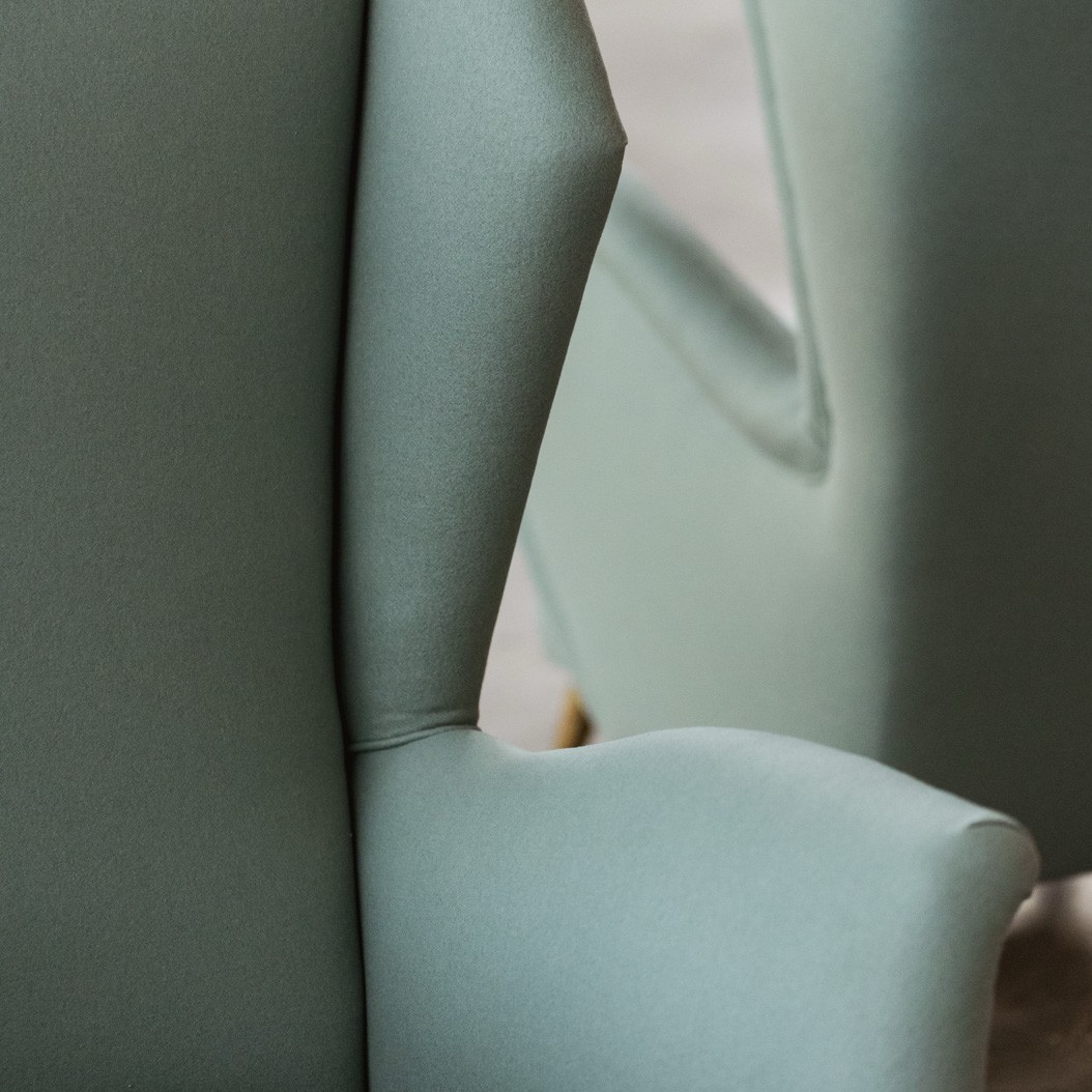 Nino Zoncada Armchairs for ISA Bergamo, Italy, 1952, Set of 2, 1952