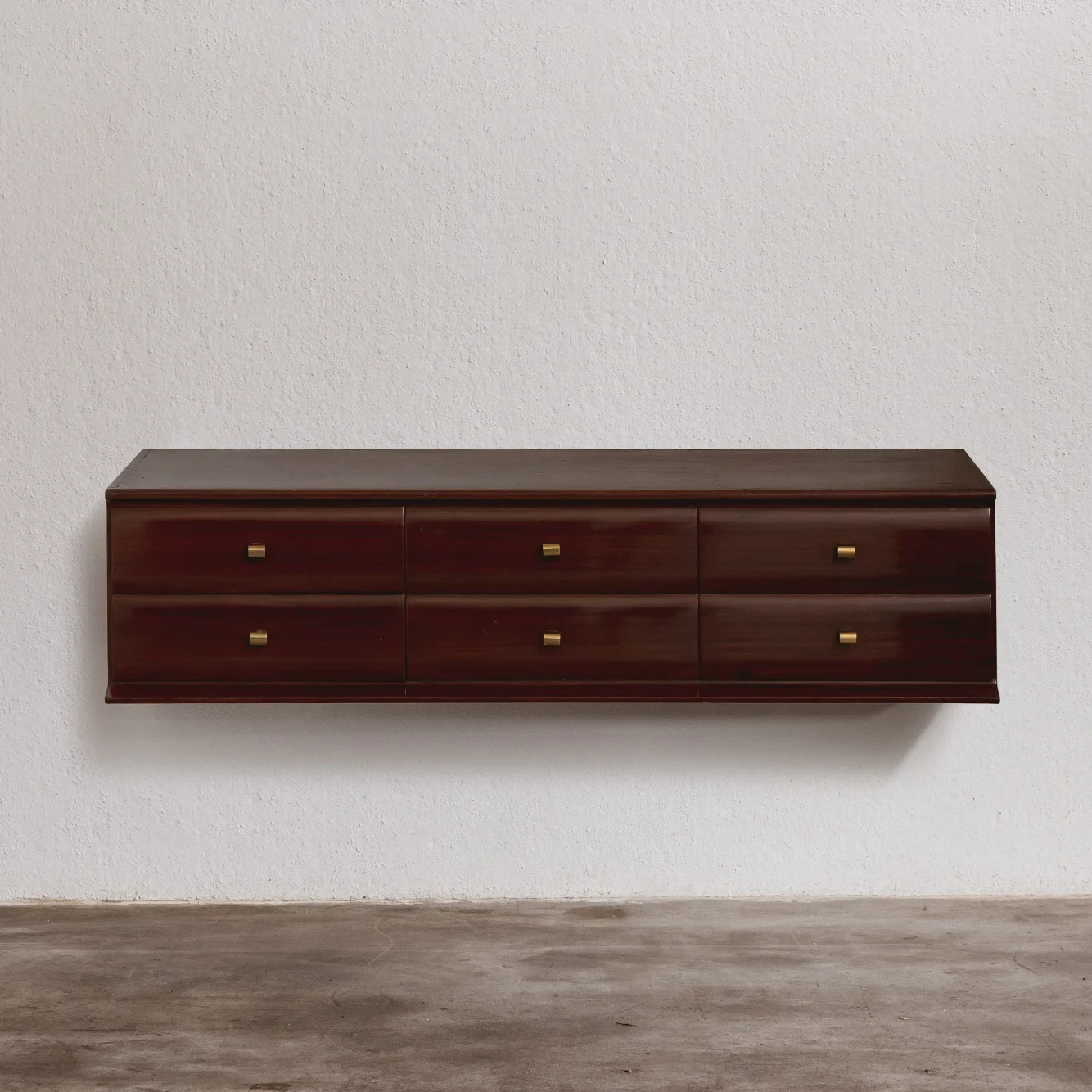 Osvaldo Borsani Wall Mounted Console, 1950s, 1950s