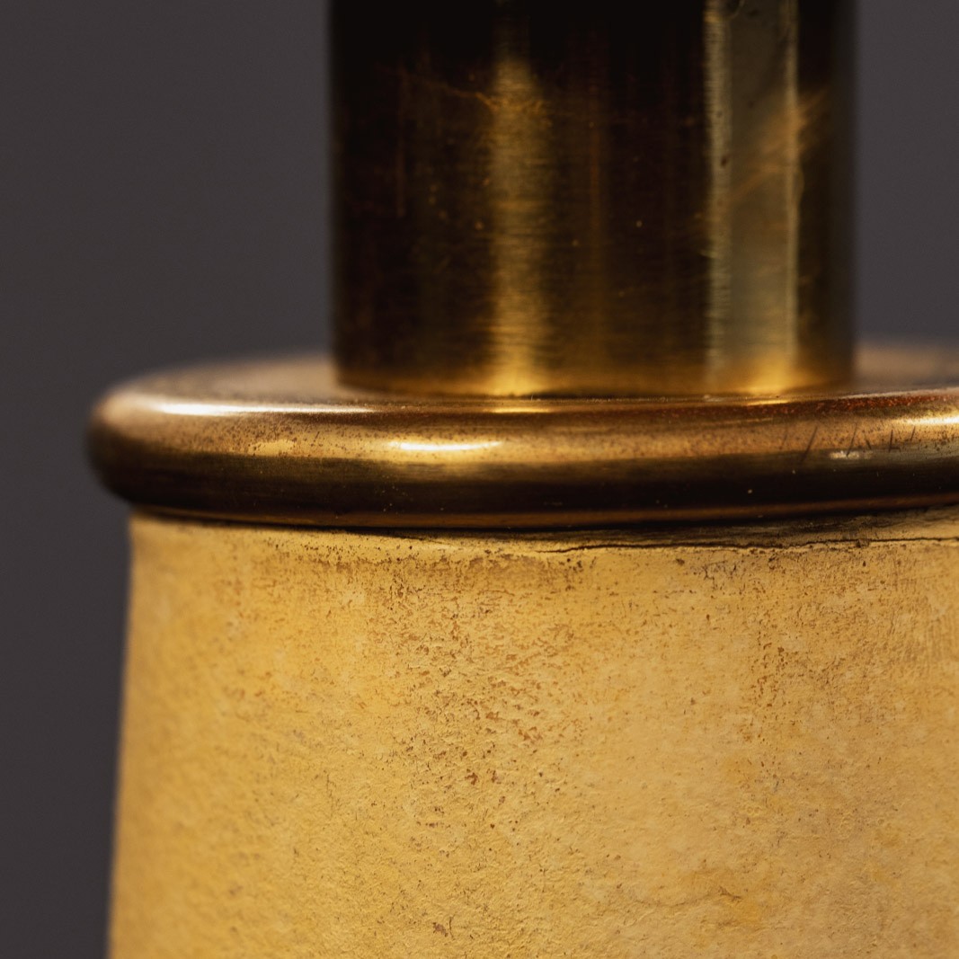 Paolo Buffa Floor Lamp in Parchement and Wood, 1952, 1952