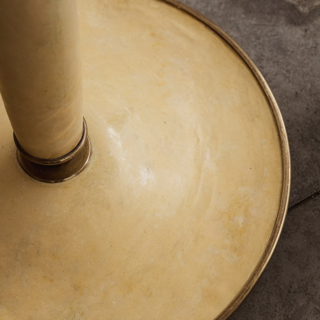 Paolo Buffa Floor Lamp in Parchement and Wood, 1952, 1952