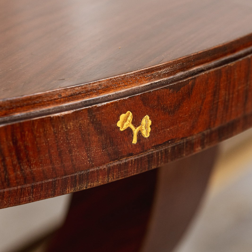 Paolo Buffa Oval Dining Table, Italy, 1950s, Attributed, 1950s