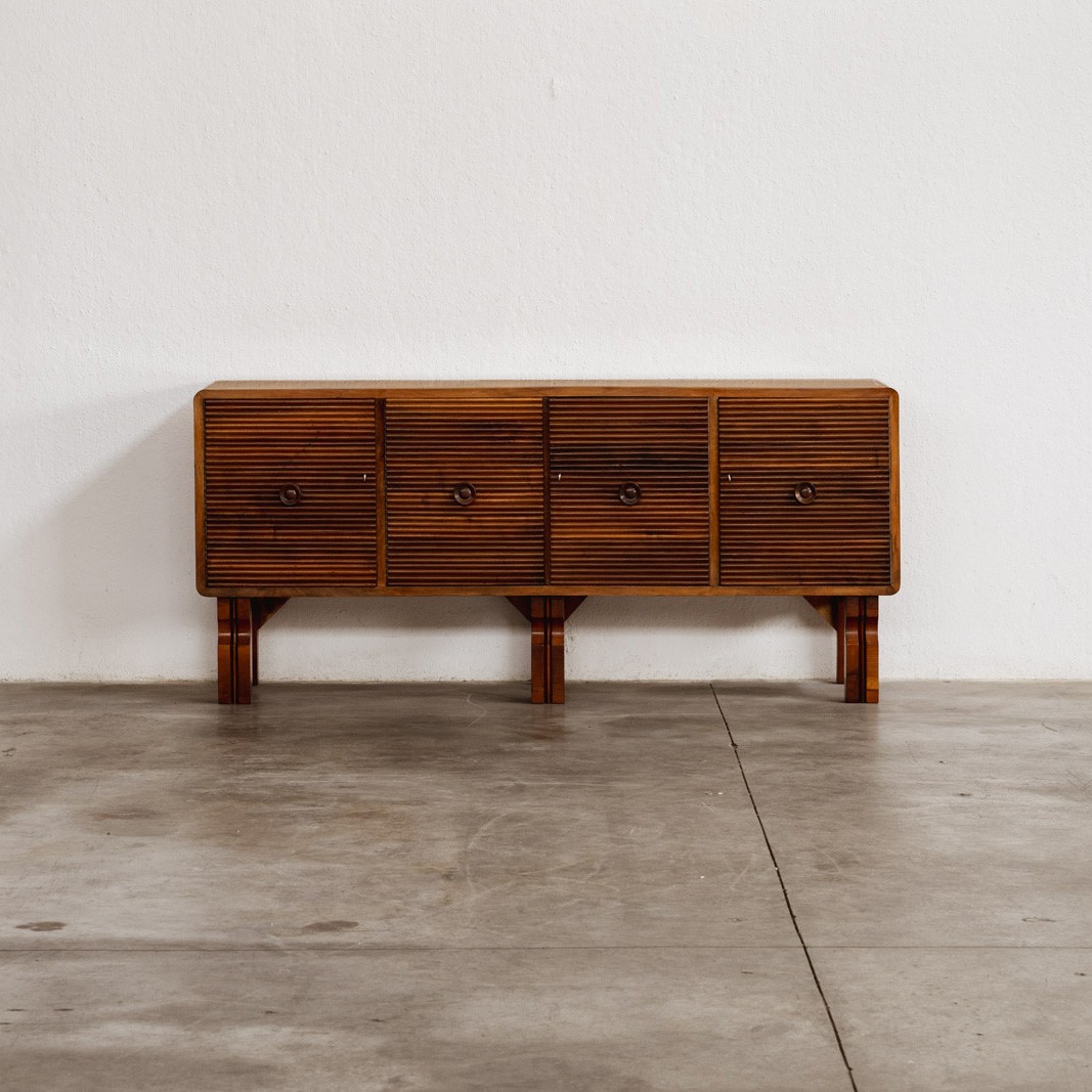 Paolo Buffa Ribbed Buffet for Serafino Arrighi, 1952, 1952