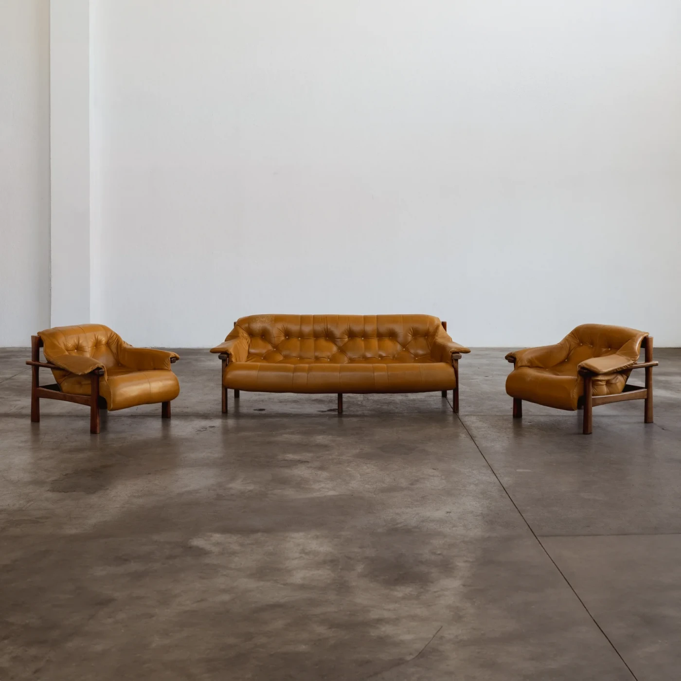 Percival Lafer “MP-41” Living Room Set for Lafer MP, 1972, Set of 3, 1972