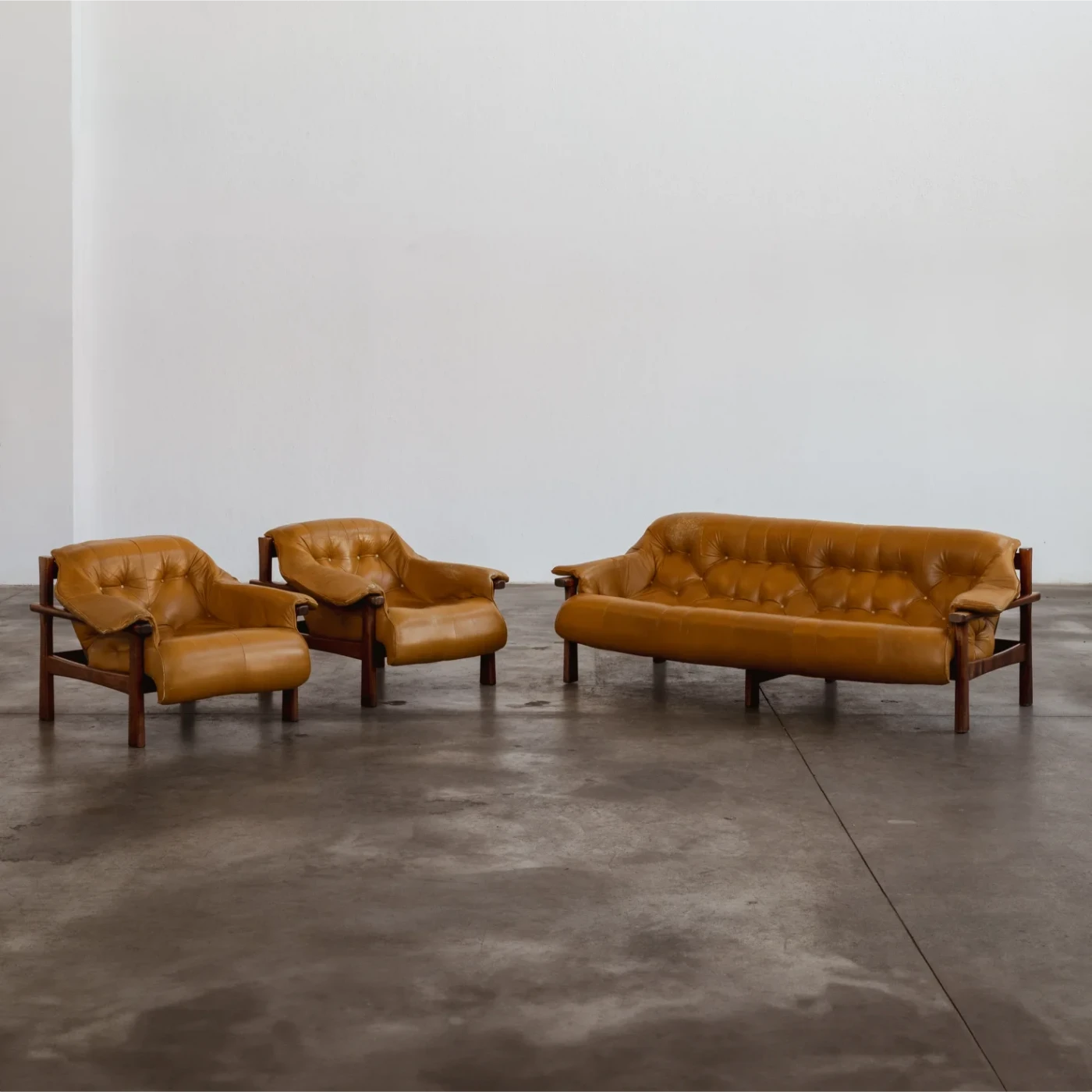 Percival Lafer “MP-41” Living Room Set for Lafer MP, 1972, Set of 3, 1972