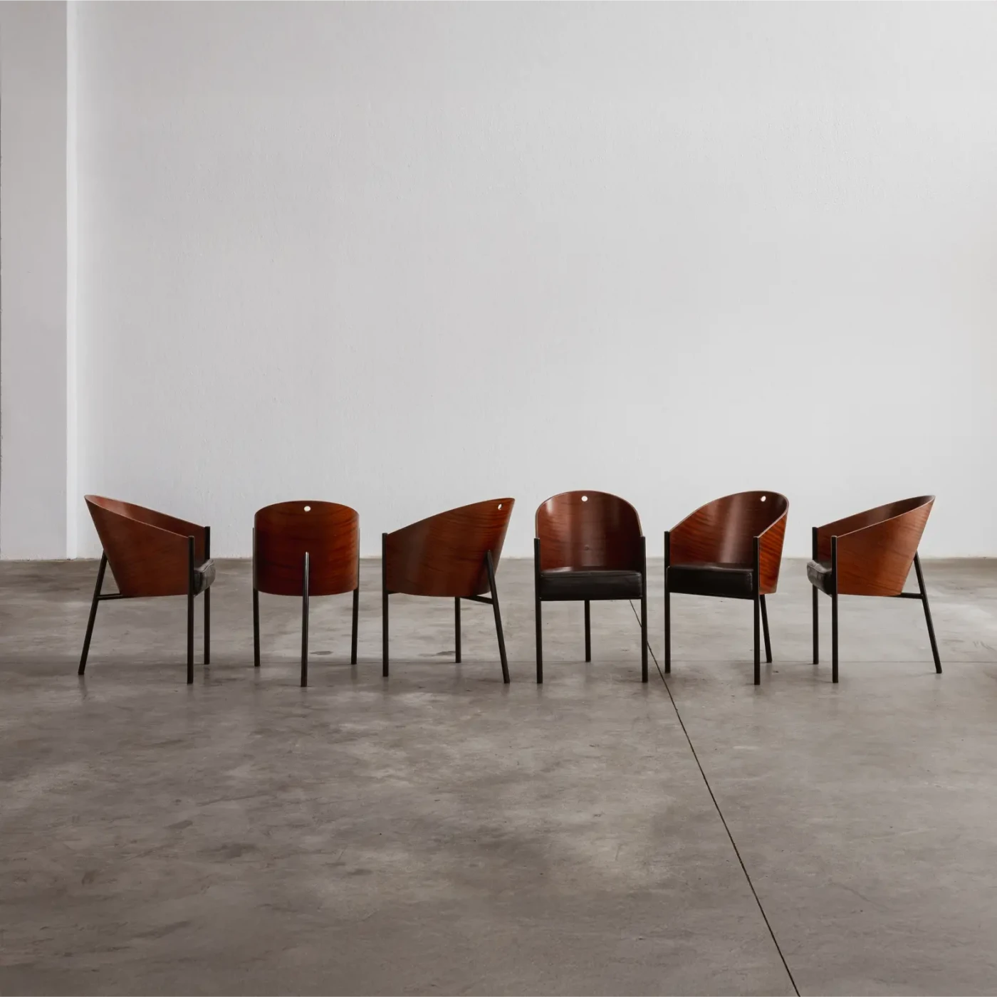 Philippe Starck "Costes" Dining Chairs for Driade, 1984, Set of 6, 1984