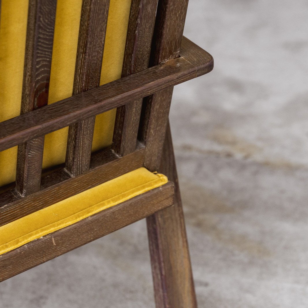 Pierluigi Colli Armchairs with Ottomans for Colli, Italy, 1940, Set of 2, 1940