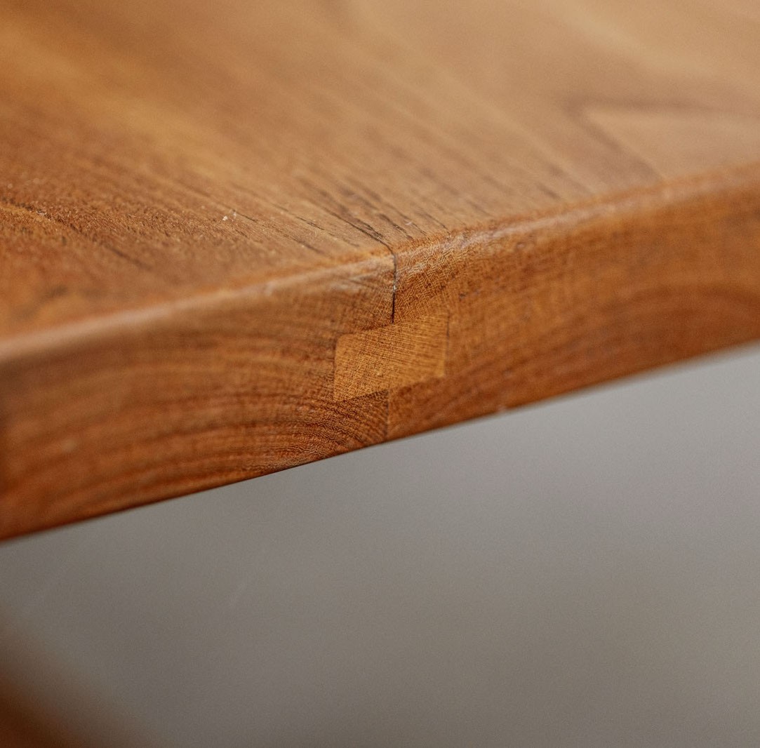 Pierre Chapo "T06" Cross-bar Coffee Table for Atelier Pierre Chapo, 1960, 1960