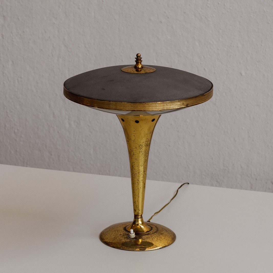 Pietro Chiesa Table Lamp for Fontana Arte, Italy, 1940s, Attributed, 1940s