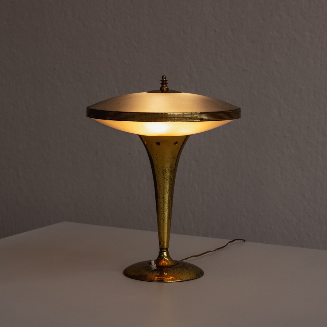 Pietro Chiesa Table Lamp for Fontana Arte, Italy, 1940s, Attributed, 1940s