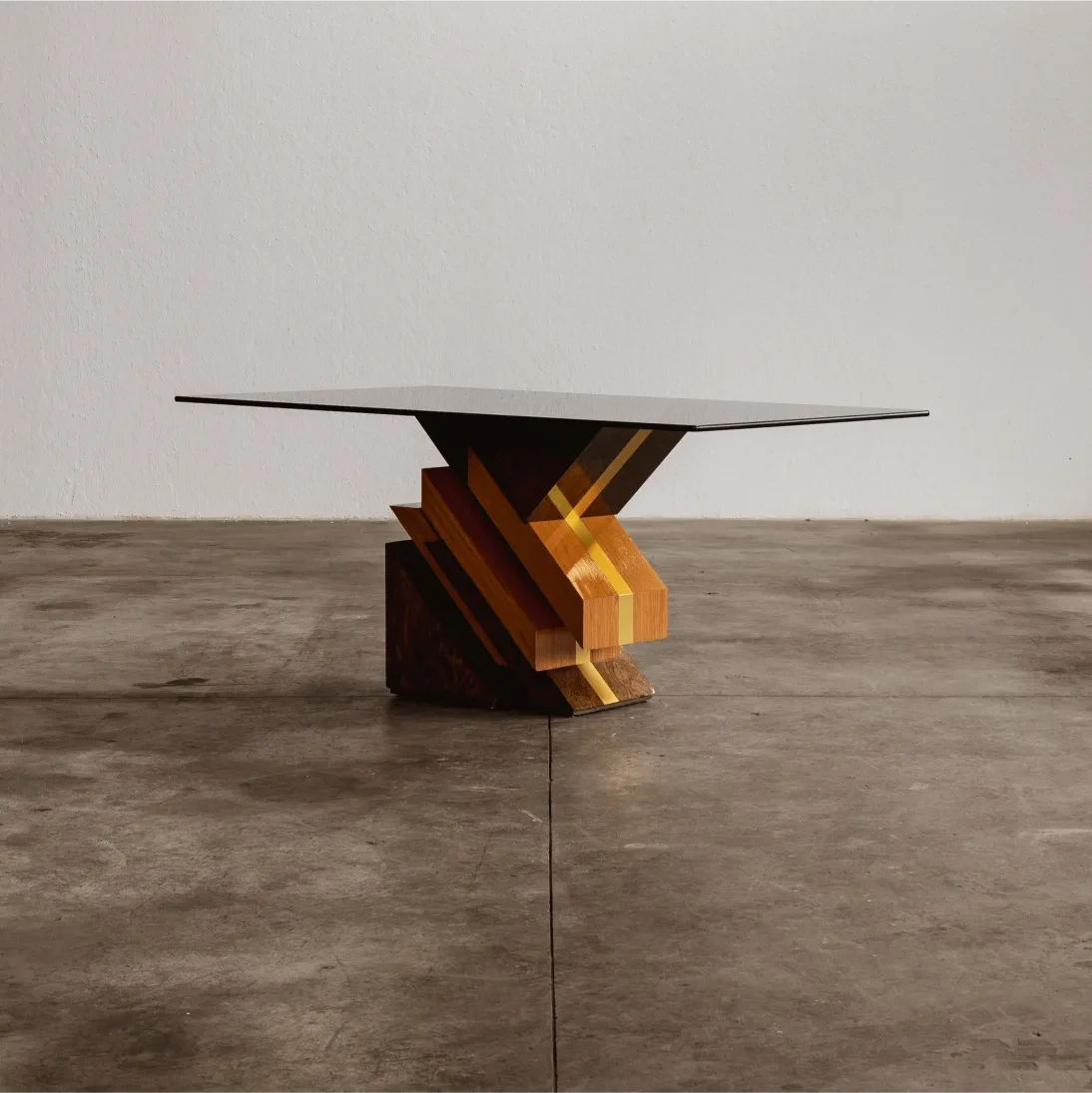 Poggioli Sculptural Dining Table, 1970, 1970s