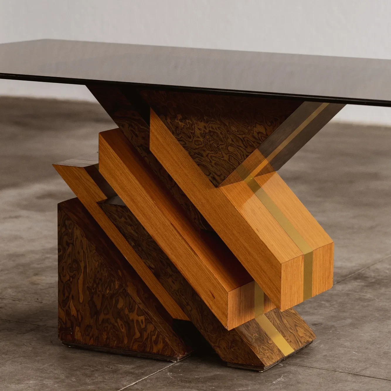 Poggioli Sculptural Dining Table, 1970, 1970s