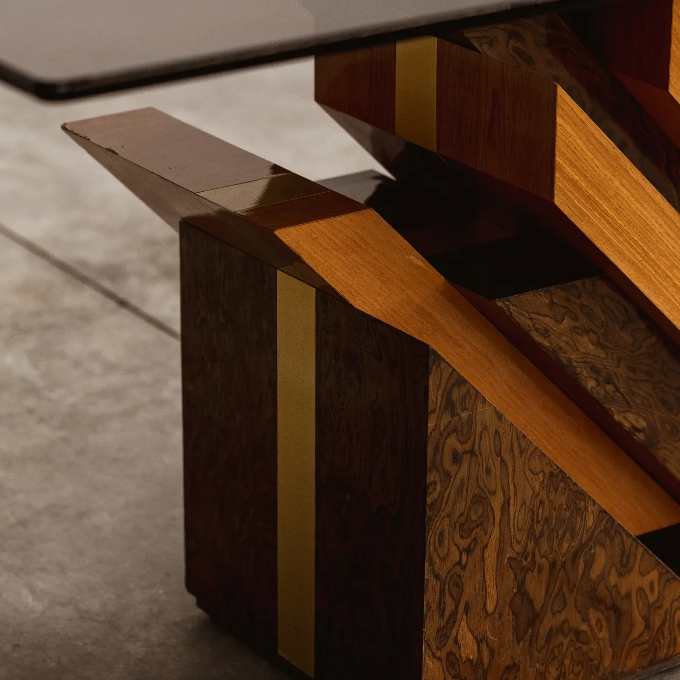 Poggioli Sculptural Dining Table, 1970, 1970s