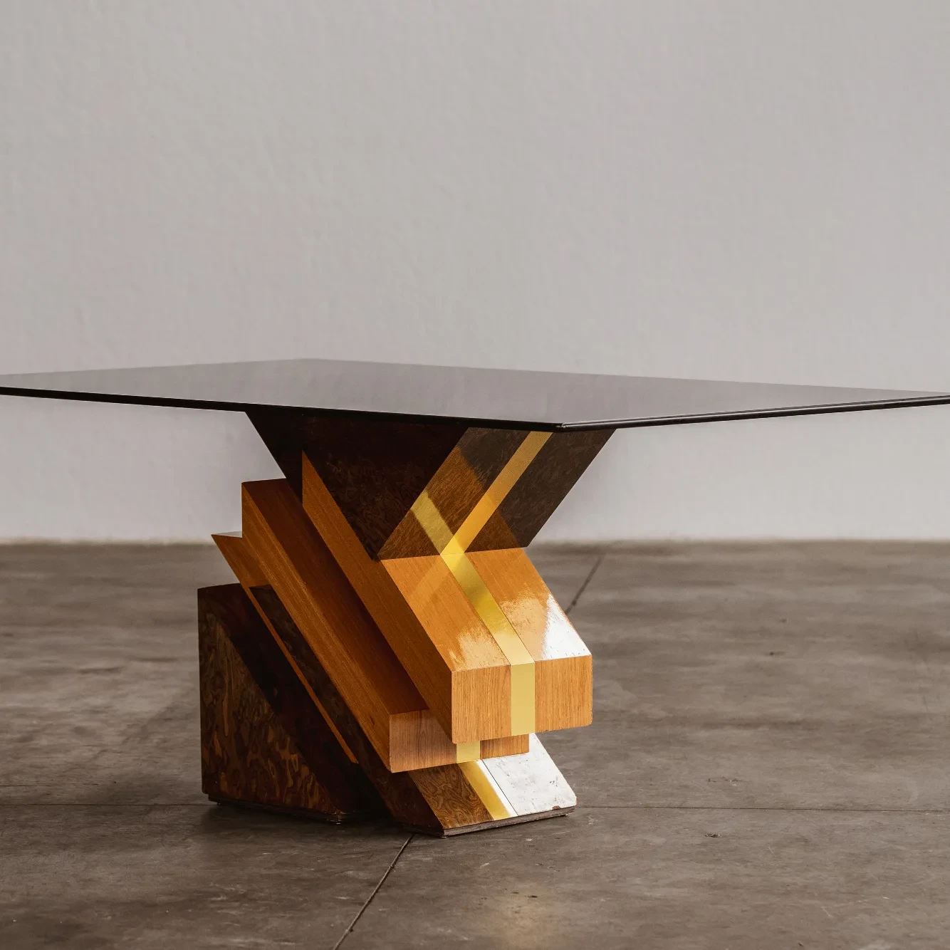 Poggioli Sculptural Dining Table, 1970, 1970s