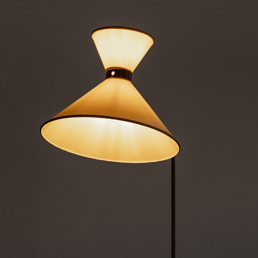 Robert Mathieu Modernist Floor Lamp, 1955, 1955