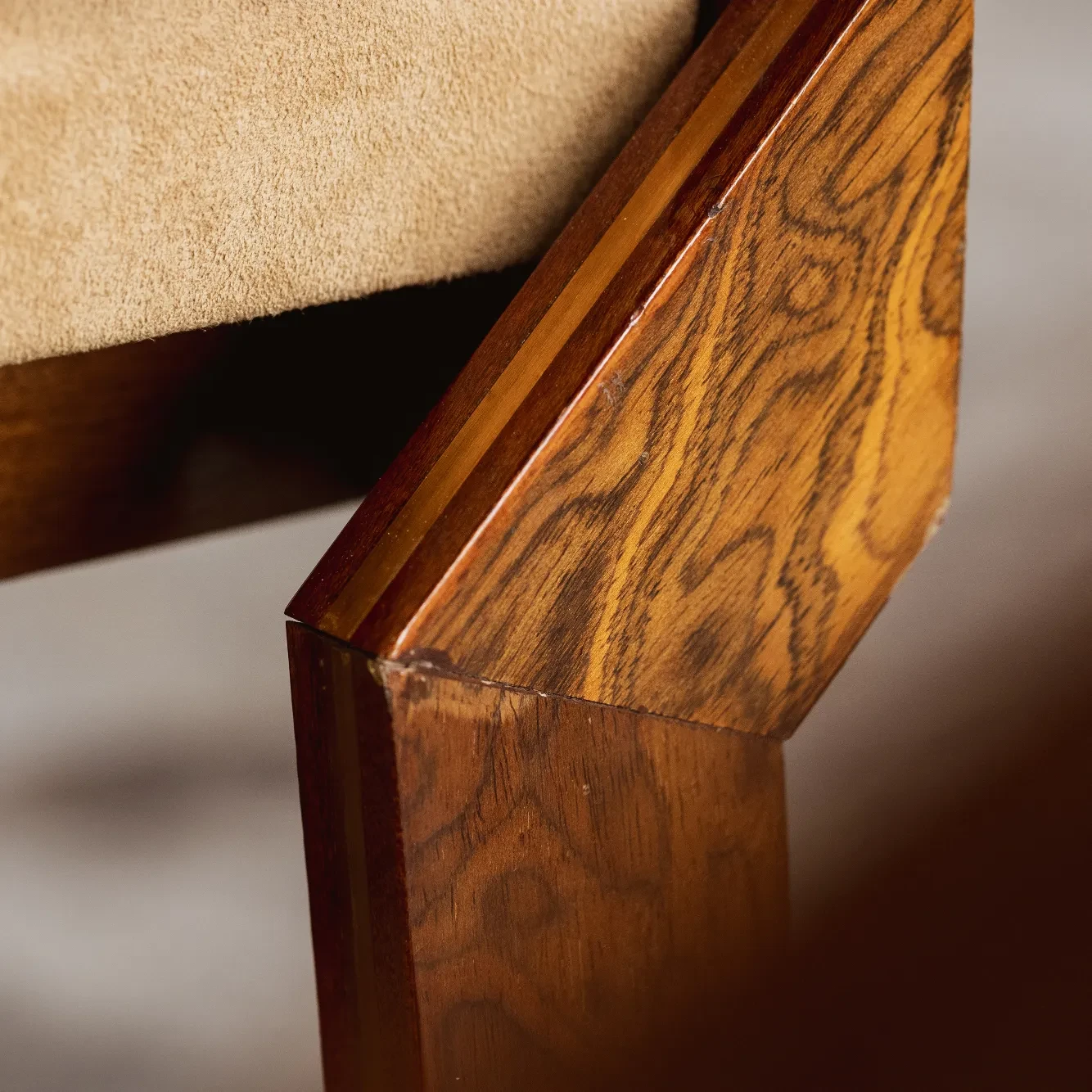 Romeo Rega Sculptural Dining Chairs, 1970, Set of 2, 1970s