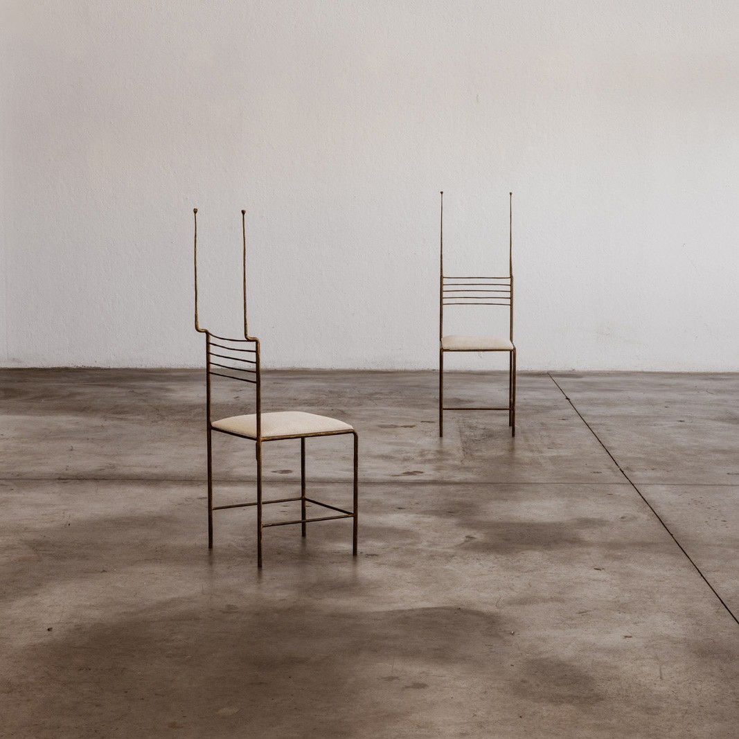 Salvino Marsura Sculptural Dining Chairs, 1970, Set of 6, 1970