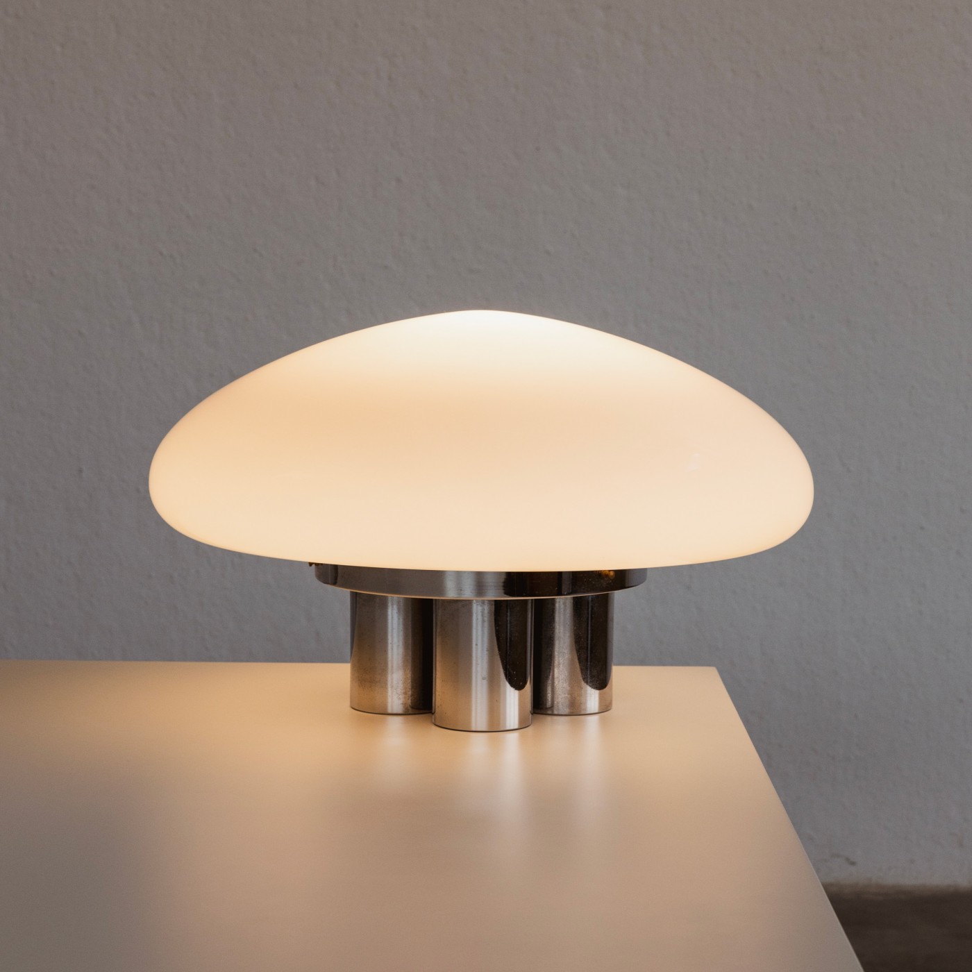 Sergio Mazza & Giuliana Gramigna "Magnolia" Table Lamp for Quattrifolio, 1973, 1970s