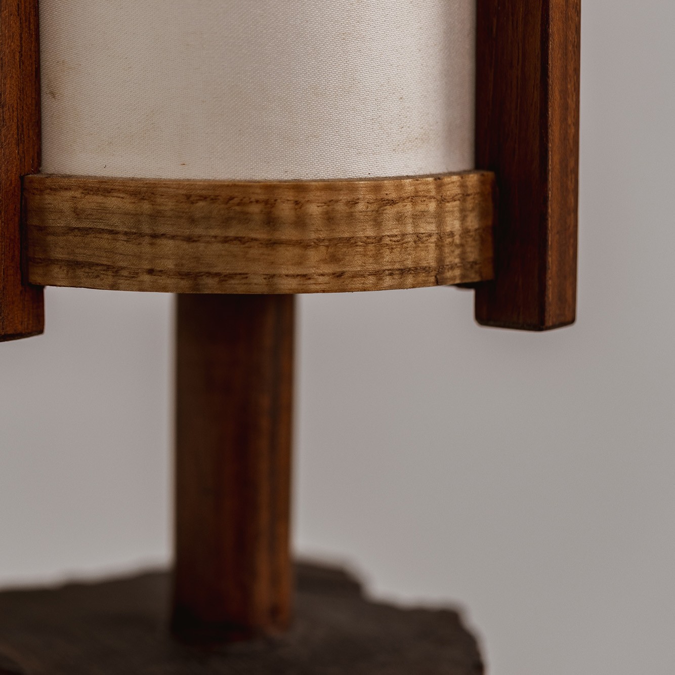 Table lamp in the style of George Nakashima, USA, 1961, 1961