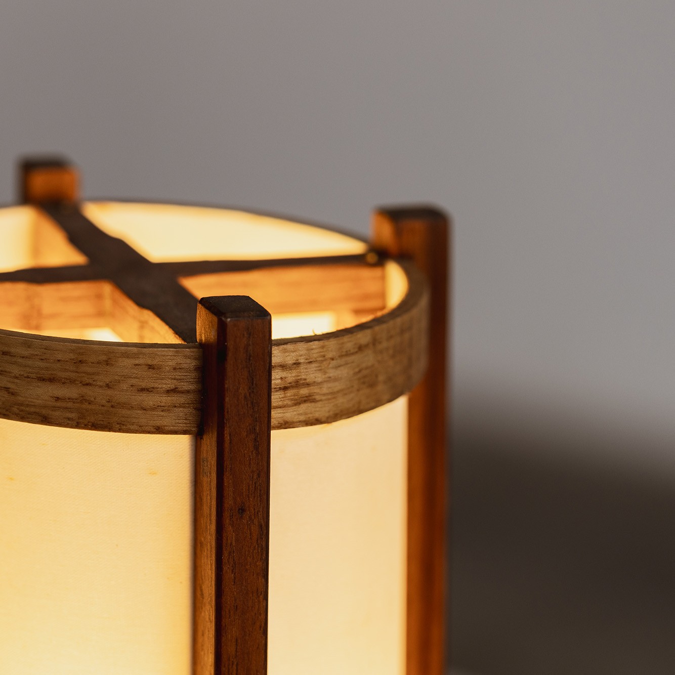 Table lamp in the style of George Nakashima, USA, 1961, 1961