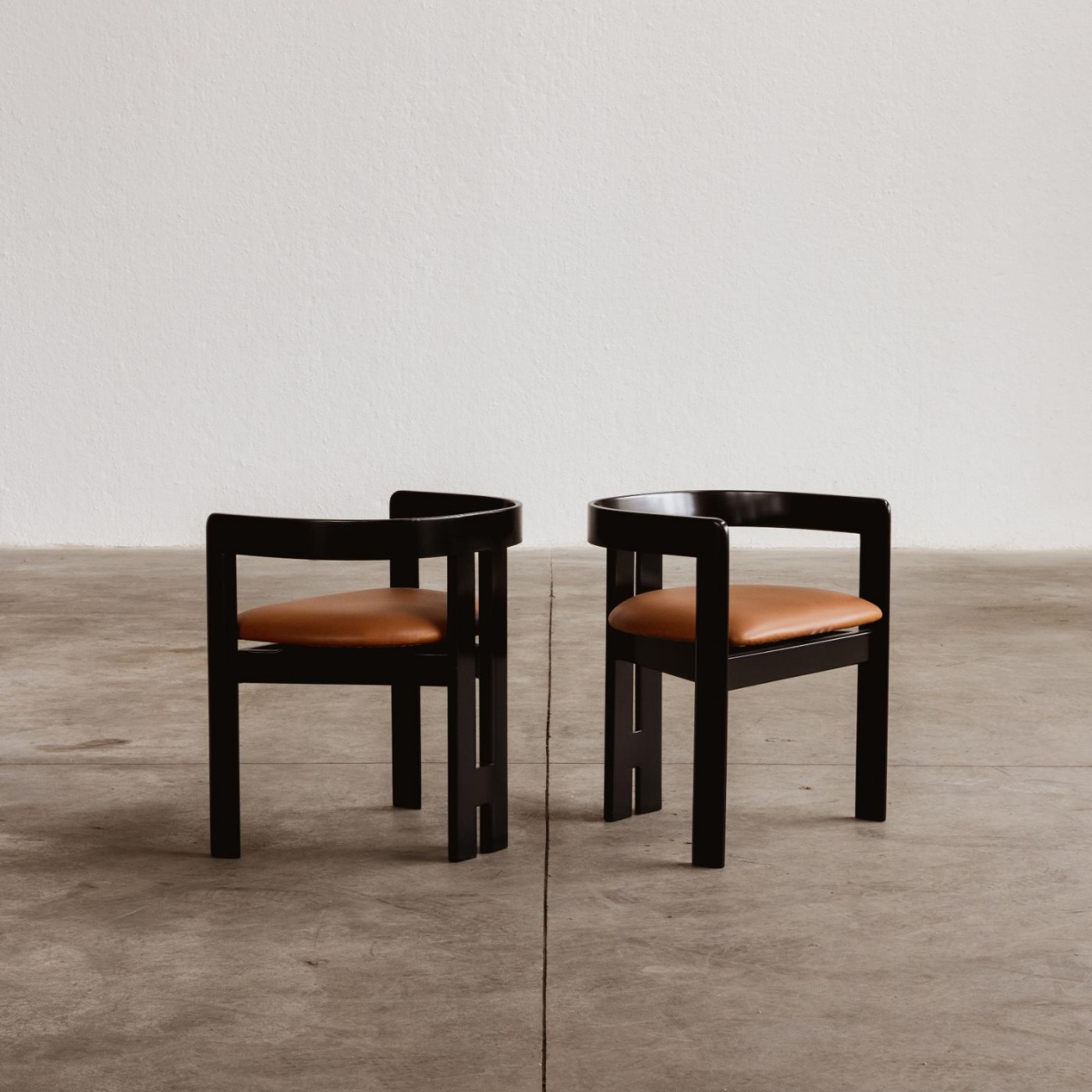 Tobia Scarpa “Pigreco” Dining Chairs for Gavina, 1960, Set of 6, 1960