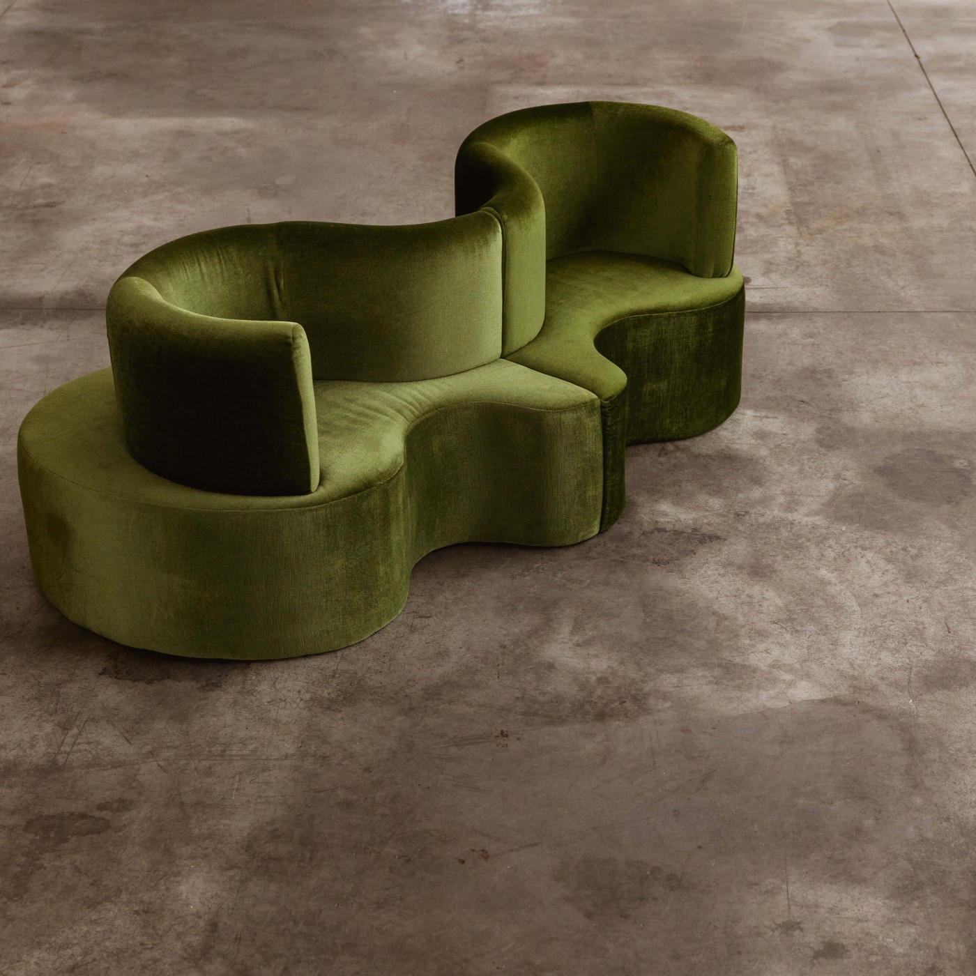 Verner Panton “Cloverleaf” Modular Sofa for Verpan, 1969, 1969