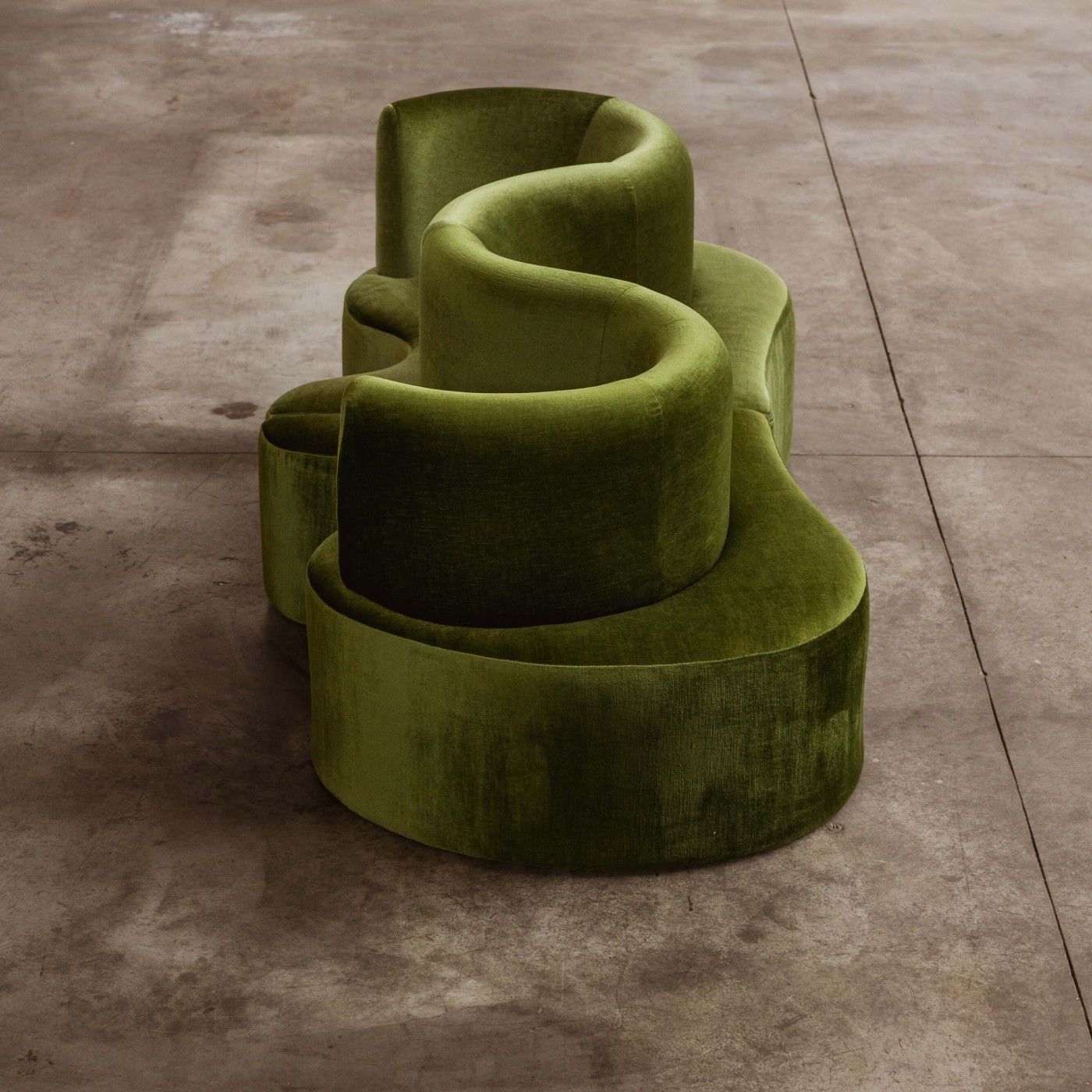 Verner Panton “Cloverleaf” Modular Sofa for Verpan, 1969, 1969