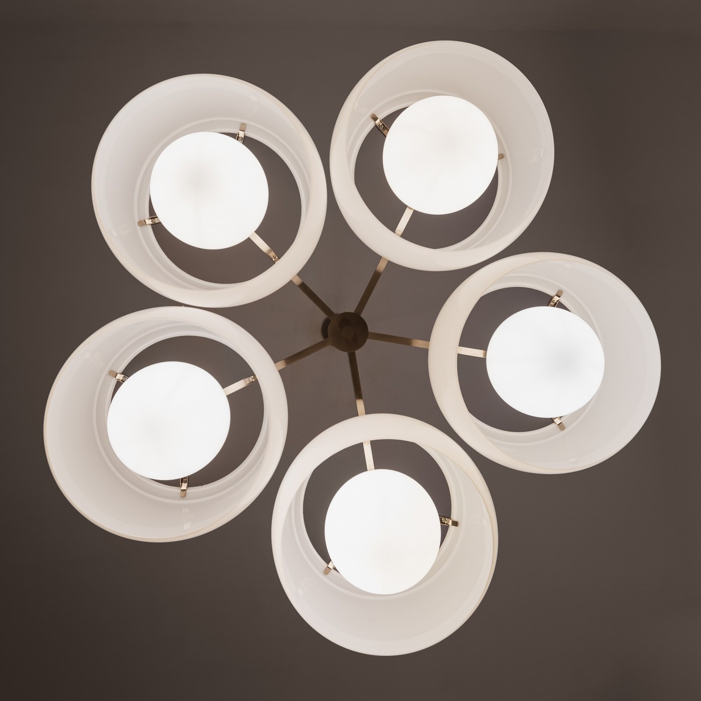 Vico Magistretti “Pentaclinio” Ceiling Lamp for Artemide, 1967, 1967