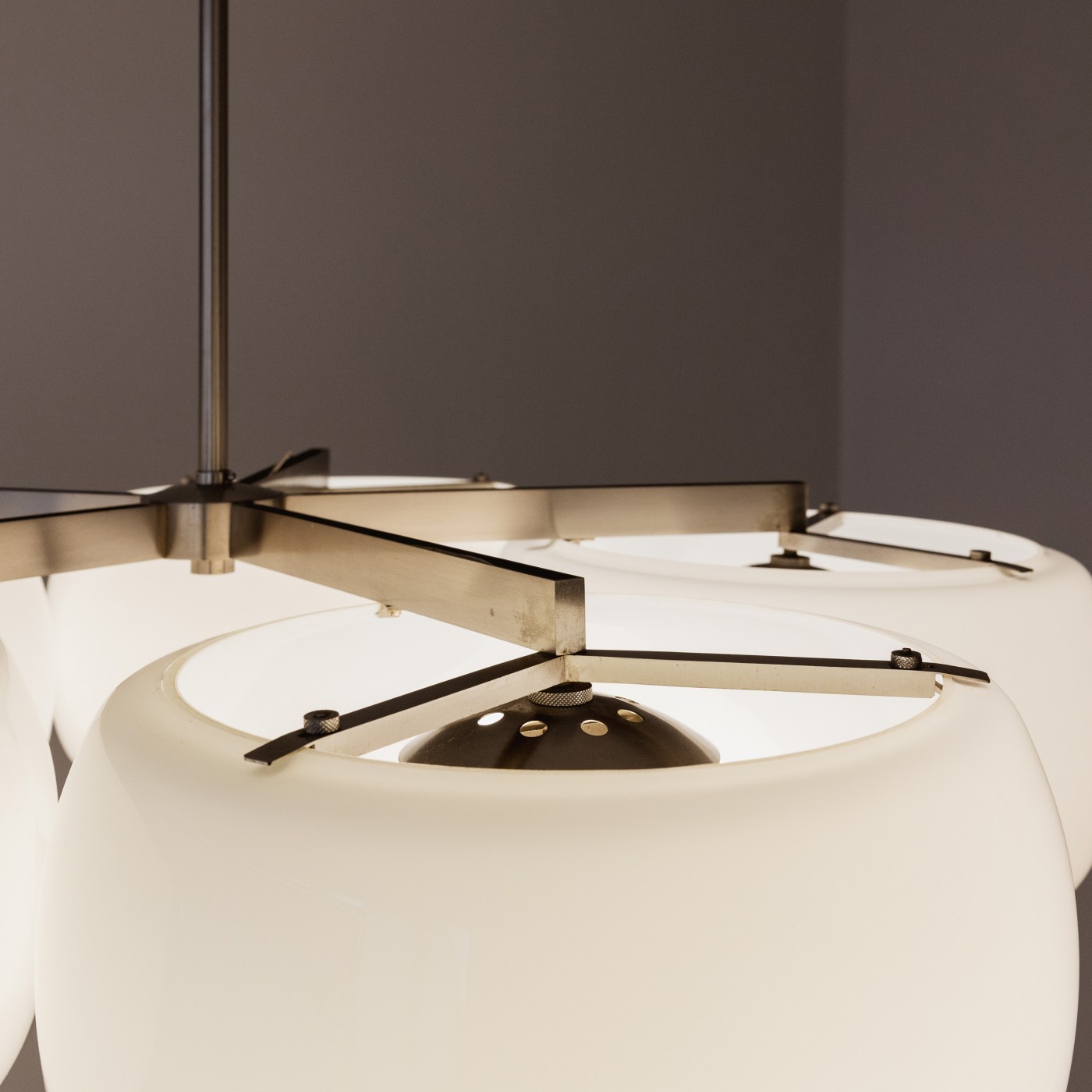 Vico Magistretti “Pentaclinio” Ceiling Lamp for Artemide, 1967, 1967