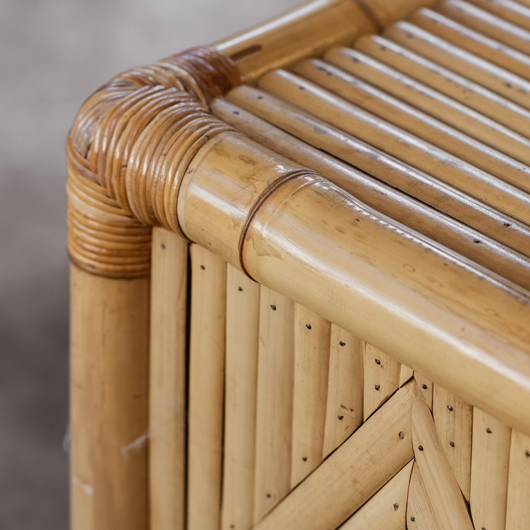 Vivai del Sud Dresser in Bamboo, Italy, 1970s, 1970s