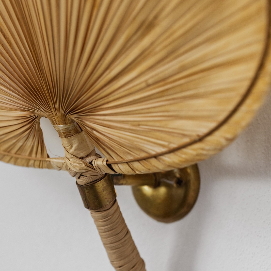 Vivai del Sud "Lotus" Wall Lights, 1970s, Set of 2, 1970s